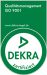 Zertifiziert von der DEKRA